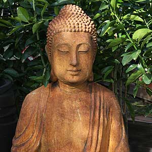 Buddah Statue as Garden Ornament