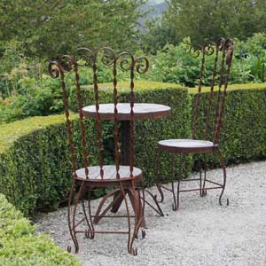 Iron and Timber Garden Furniture